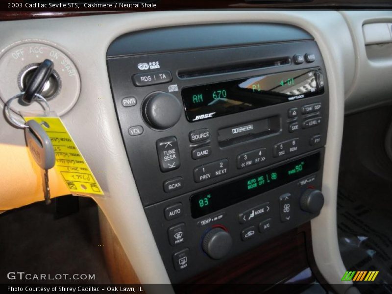 Controls of 2003 Seville STS