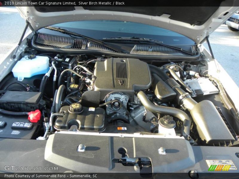  2010 Town Car Signature Limited Engine - 4.6 Liter Flex-Fuel SOHC 16-Valve V8