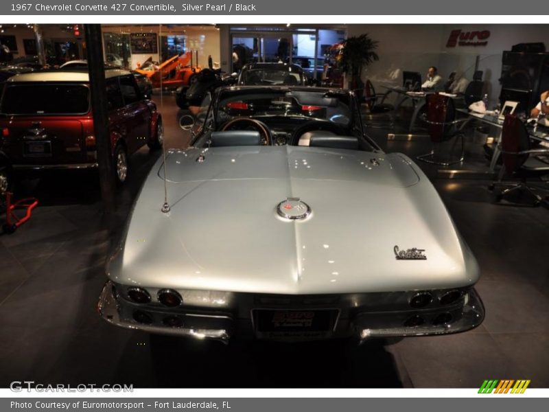 Silver Pearl / Black 1967 Chevrolet Corvette 427 Convertible
