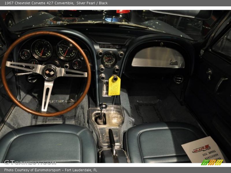 Silver Pearl / Black 1967 Chevrolet Corvette 427 Convertible