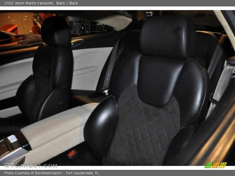  2002 Vanquish  Black Interior