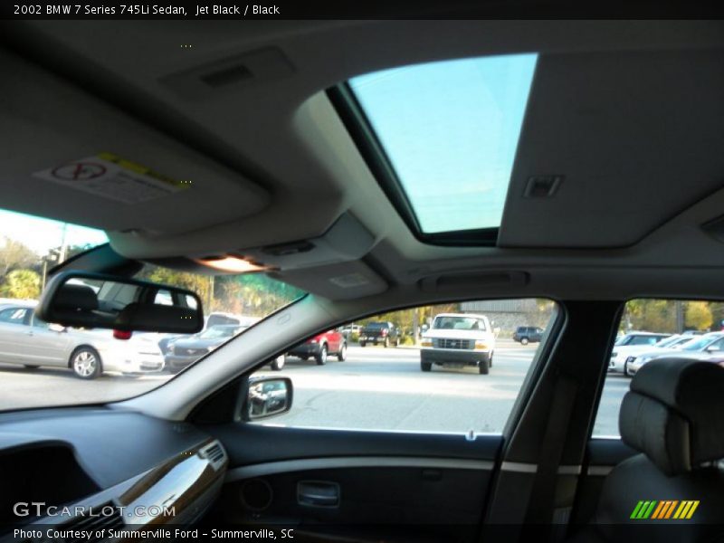 Jet Black / Black 2002 BMW 7 Series 745Li Sedan