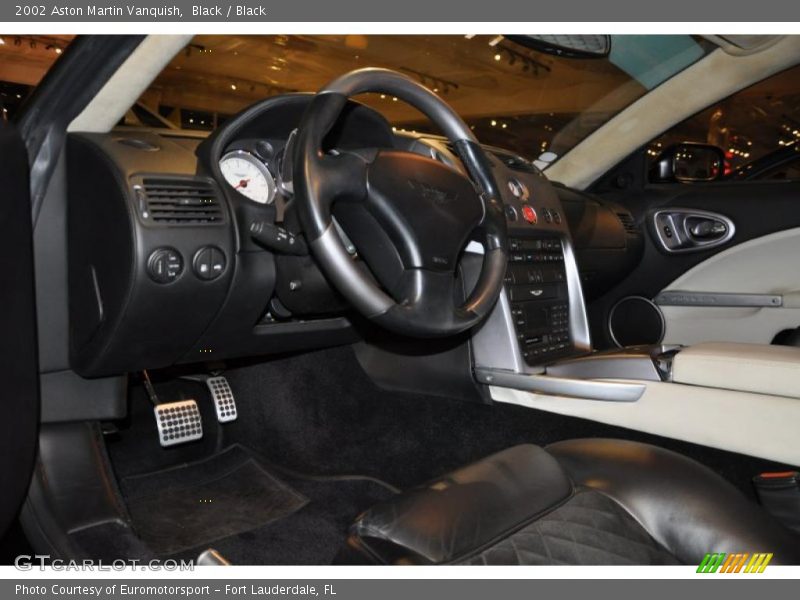 Black / Black 2002 Aston Martin Vanquish