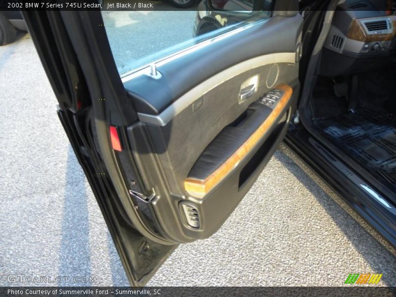 Jet Black / Black 2002 BMW 7 Series 745Li Sedan