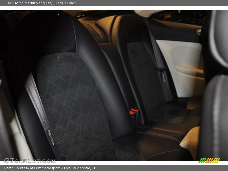 Black / Black 2002 Aston Martin Vanquish