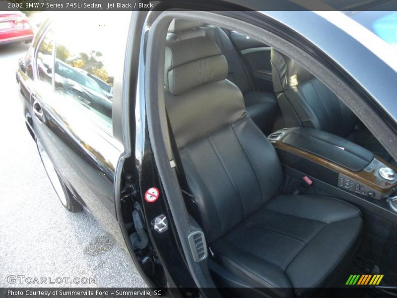Jet Black / Black 2002 BMW 7 Series 745Li Sedan