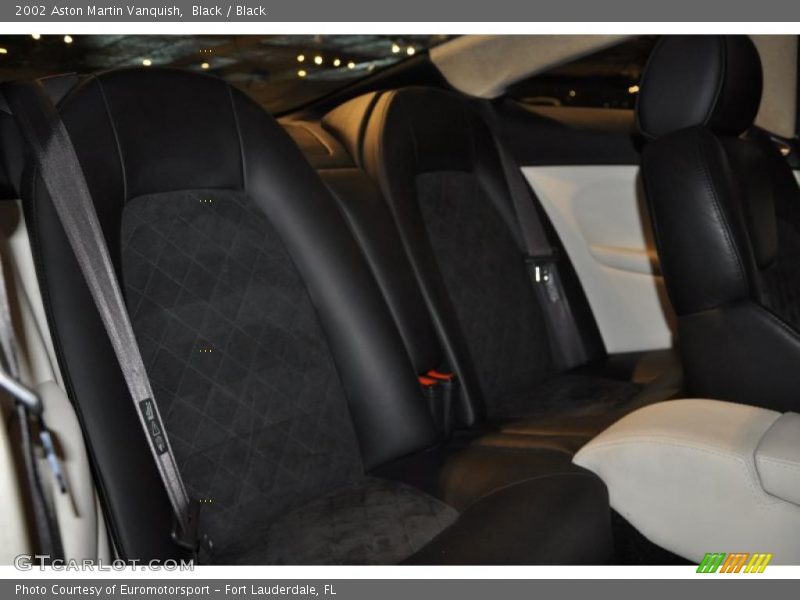  2002 Vanquish  Black Interior