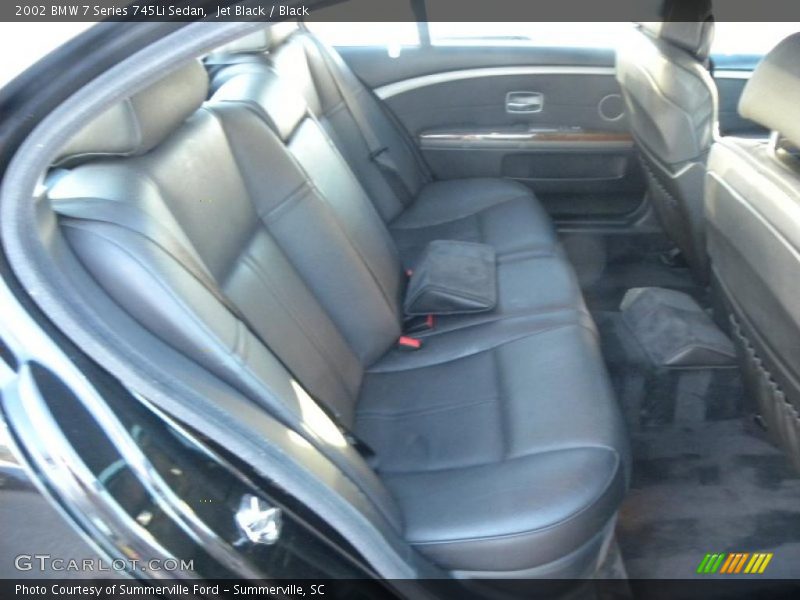  2002 7 Series 745Li Sedan Black Interior