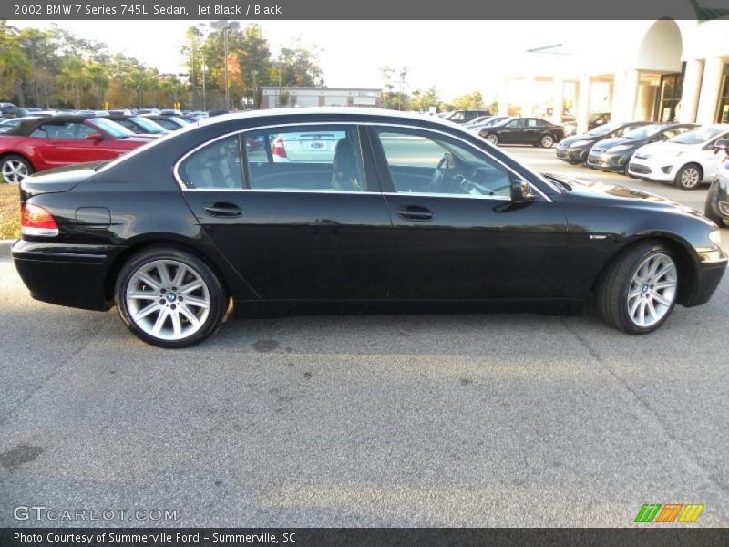 Jet Black / Black 2002 BMW 7 Series 745Li Sedan