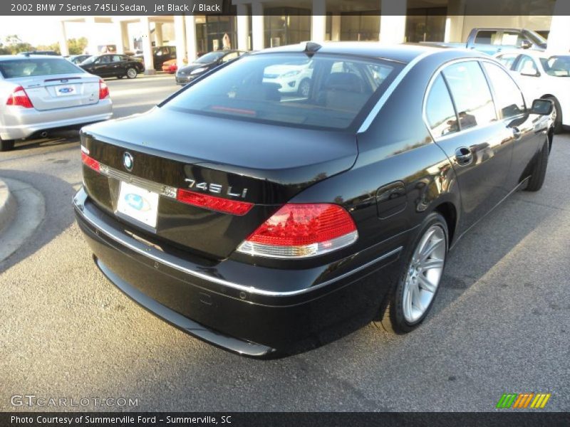 Jet Black / Black 2002 BMW 7 Series 745Li Sedan