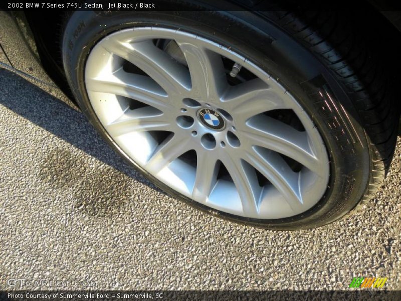 Jet Black / Black 2002 BMW 7 Series 745Li Sedan