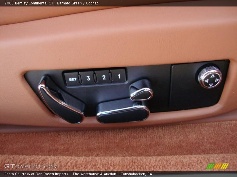 Controls of 2005 Continental GT 