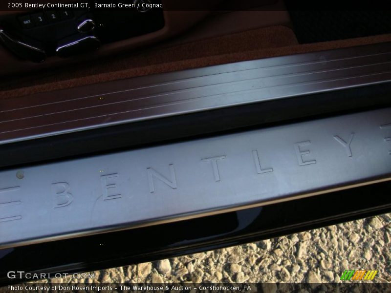 Barnato Green / Cognac 2005 Bentley Continental GT