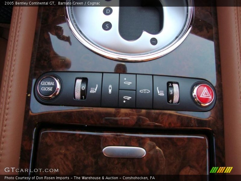 Controls of 2005 Continental GT 