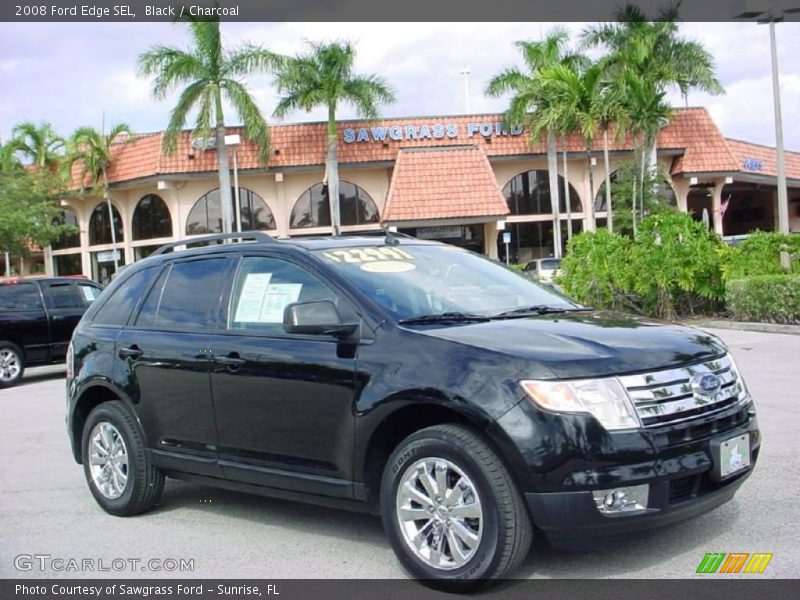 Black / Charcoal 2008 Ford Edge SEL