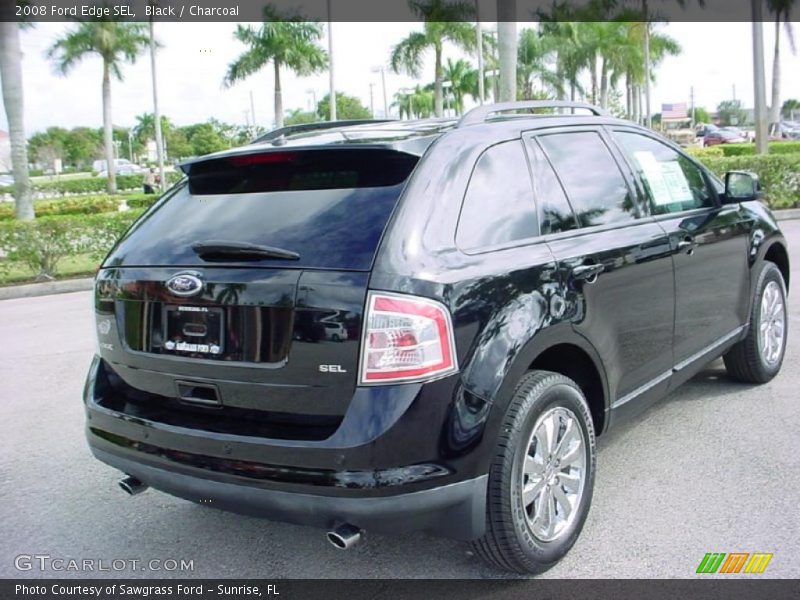 Black / Charcoal 2008 Ford Edge SEL