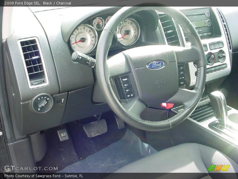 Black / Charcoal 2008 Ford Edge SEL