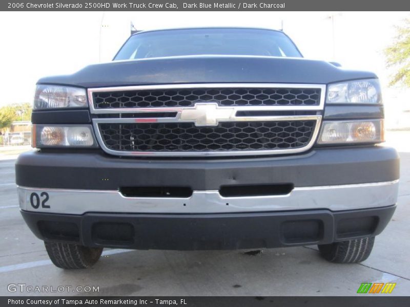 Dark Blue Metallic / Dark Charcoal 2006 Chevrolet Silverado 2500HD Work Truck Crew Cab