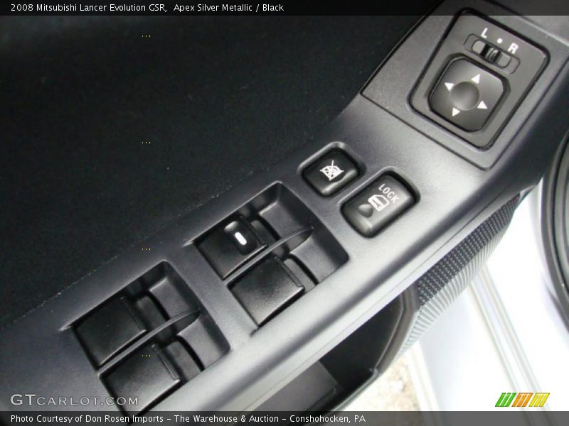 Controls of 2008 Lancer Evolution GSR