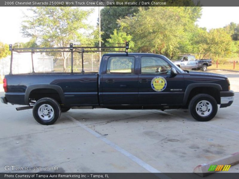 Dark Blue Metallic / Dark Charcoal 2006 Chevrolet Silverado 2500HD Work Truck Crew Cab