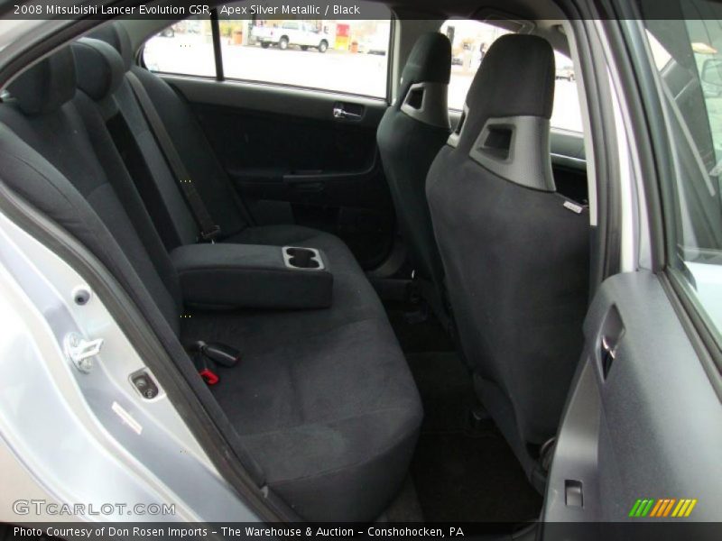  2008 Lancer Evolution GSR Black Interior