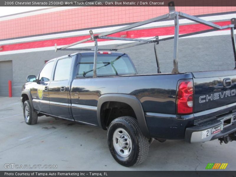 Dark Blue Metallic / Dark Charcoal 2006 Chevrolet Silverado 2500HD Work Truck Crew Cab