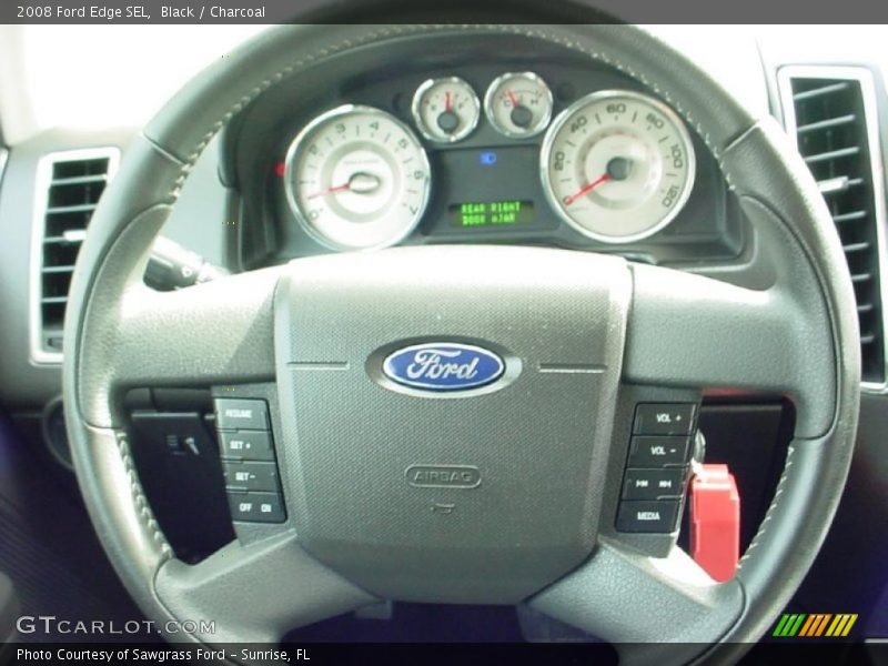 Black / Charcoal 2008 Ford Edge SEL