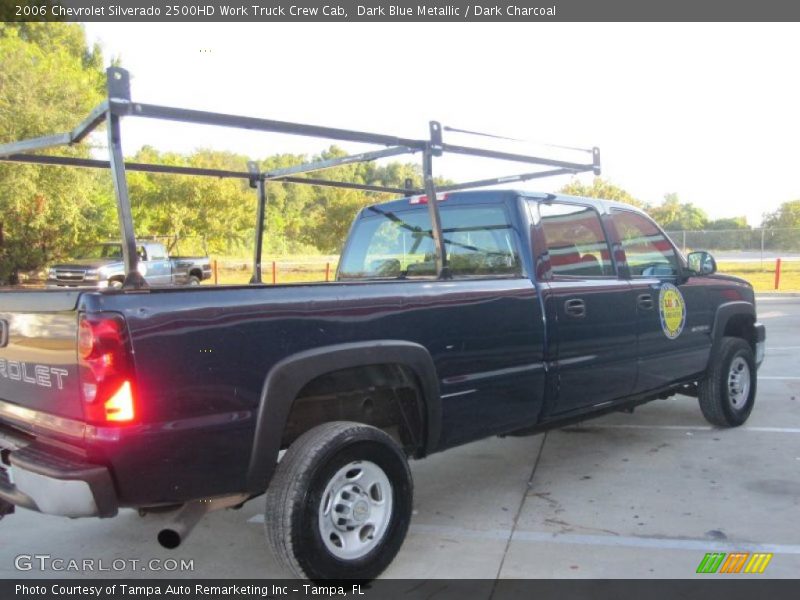Dark Blue Metallic / Dark Charcoal 2006 Chevrolet Silverado 2500HD Work Truck Crew Cab