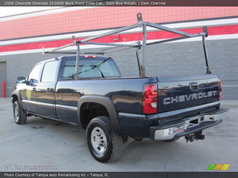 Dark Blue Metallic / Dark Charcoal 2006 Chevrolet Silverado 2500HD Work Truck Crew Cab