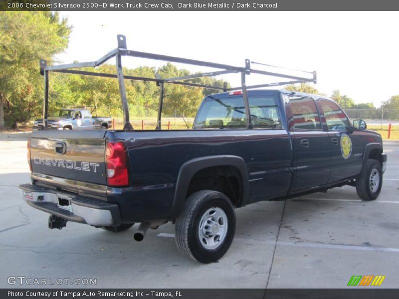 Dark Blue Metallic / Dark Charcoal 2006 Chevrolet Silverado 2500HD Work Truck Crew Cab