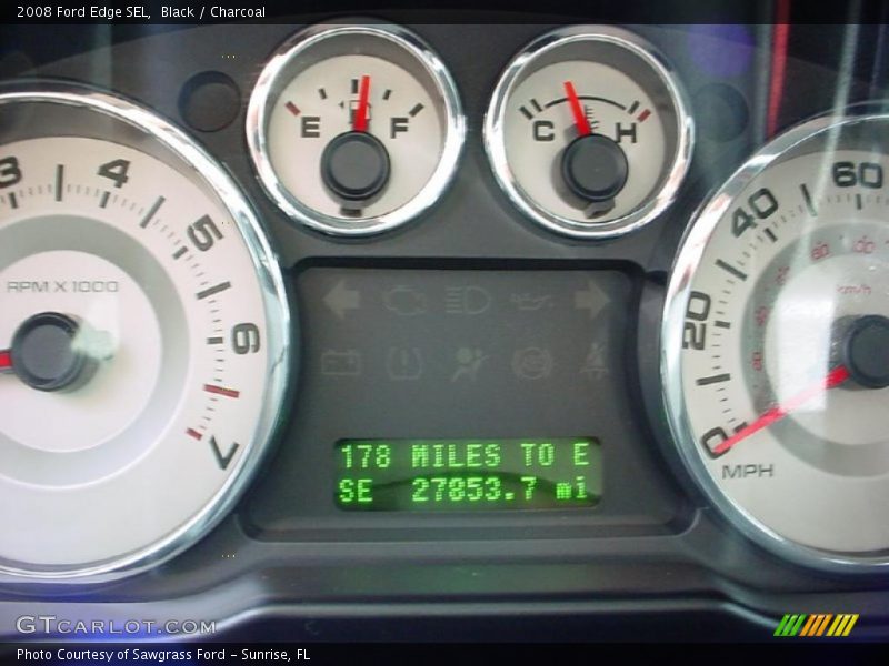 Black / Charcoal 2008 Ford Edge SEL