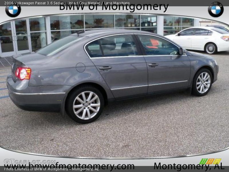 United Grey Metallic / Latte Macchiato 2006 Volkswagen Passat 3.6 Sedan