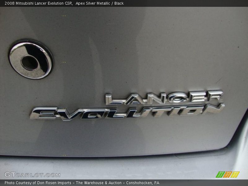  2008 Lancer Evolution GSR Logo