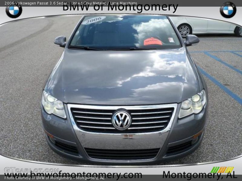 United Grey Metallic / Latte Macchiato 2006 Volkswagen Passat 3.6 Sedan