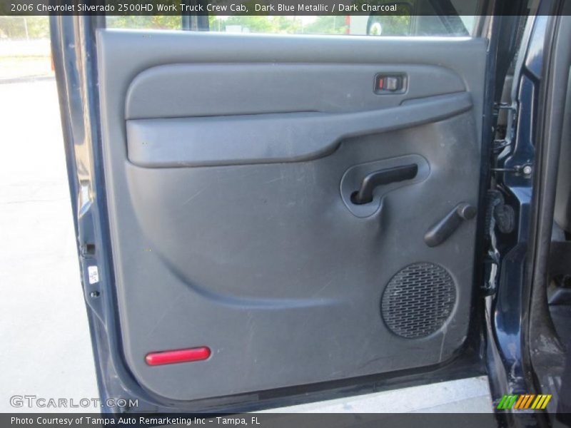 Dark Blue Metallic / Dark Charcoal 2006 Chevrolet Silverado 2500HD Work Truck Crew Cab