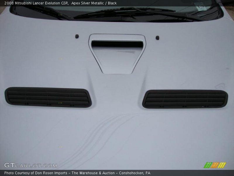  2008 Lancer Evolution GSR Apex Silver Metallic