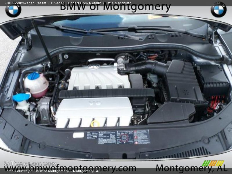 United Grey Metallic / Latte Macchiato 2006 Volkswagen Passat 3.6 Sedan