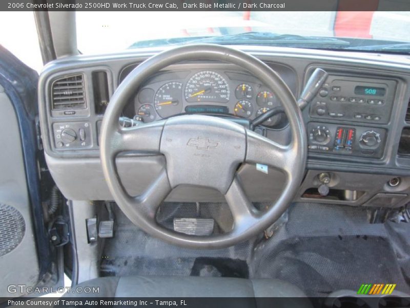 Dashboard of 2006 Silverado 2500HD Work Truck Crew Cab