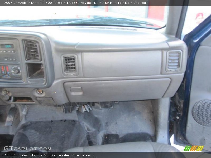 Dark Blue Metallic / Dark Charcoal 2006 Chevrolet Silverado 2500HD Work Truck Crew Cab