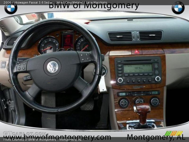 United Grey Metallic / Latte Macchiato 2006 Volkswagen Passat 3.6 Sedan
