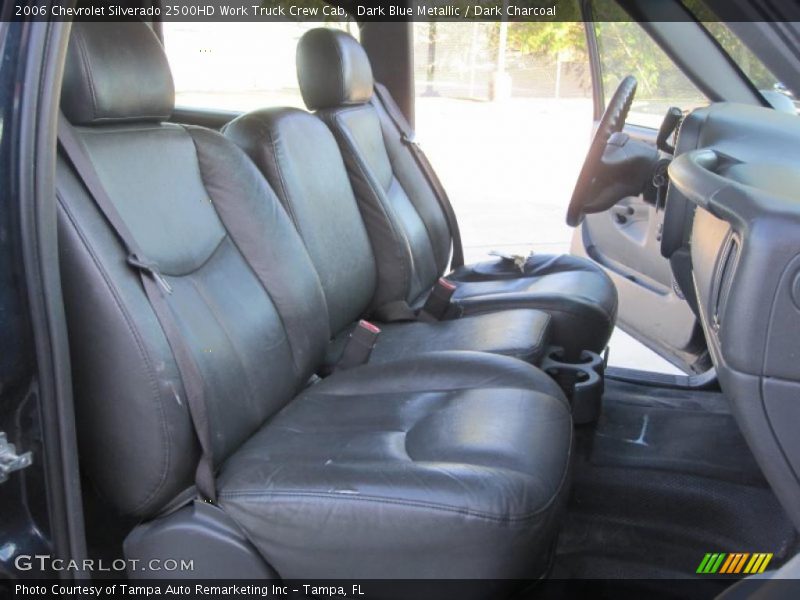 Dark Blue Metallic / Dark Charcoal 2006 Chevrolet Silverado 2500HD Work Truck Crew Cab