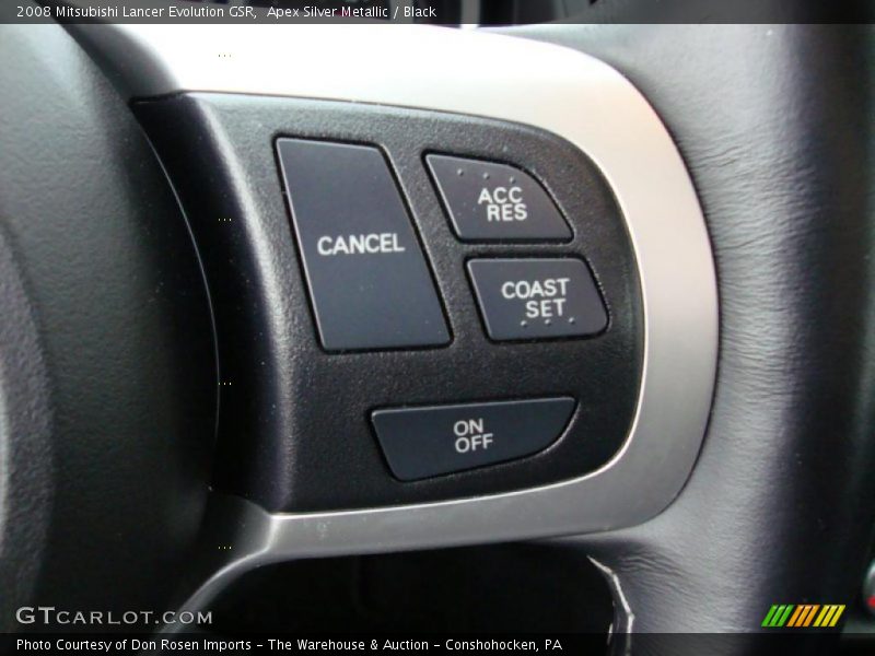 Controls of 2008 Lancer Evolution GSR