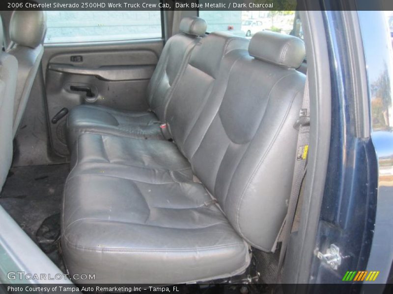 Dark Blue Metallic / Dark Charcoal 2006 Chevrolet Silverado 2500HD Work Truck Crew Cab
