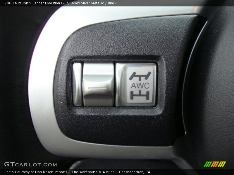 Controls of 2008 Lancer Evolution GSR