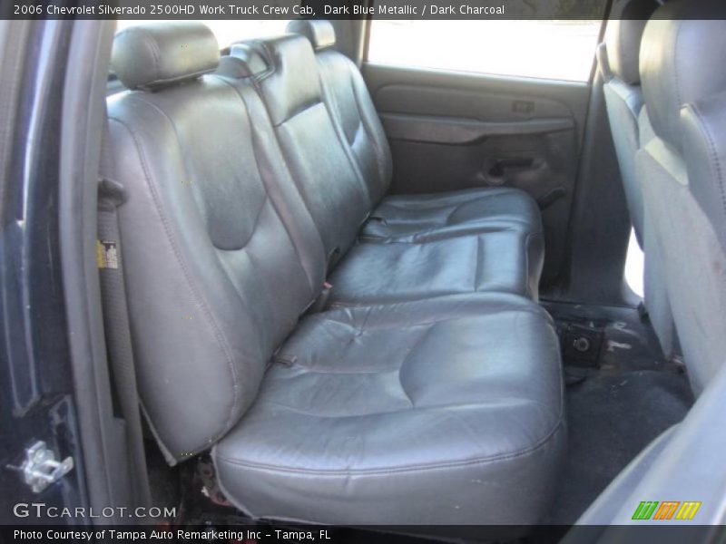 Dark Blue Metallic / Dark Charcoal 2006 Chevrolet Silverado 2500HD Work Truck Crew Cab