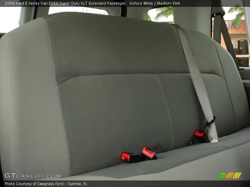 Oxford White / Medium Flint 2009 Ford E Series Van E350 Super Duty XLT Extended Passenger