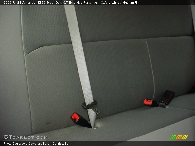 Oxford White / Medium Flint 2009 Ford E Series Van E350 Super Duty XLT Extended Passenger