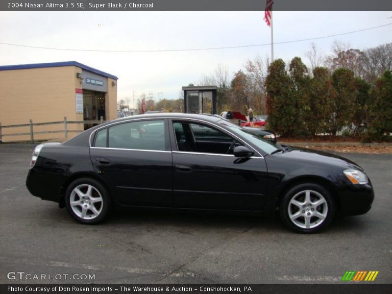 Super Black / Charcoal 2004 Nissan Altima 3.5 SE
