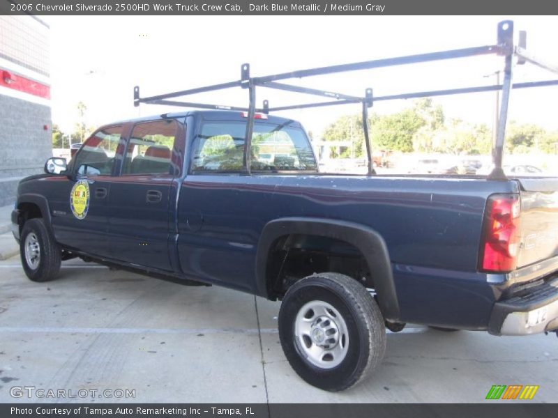 Dark Blue Metallic / Medium Gray 2006 Chevrolet Silverado 2500HD Work Truck Crew Cab