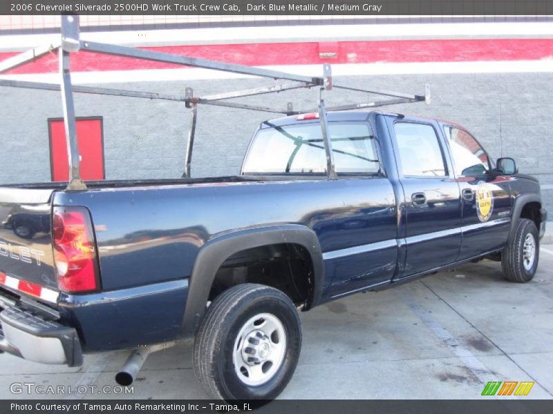 Dark Blue Metallic / Medium Gray 2006 Chevrolet Silverado 2500HD Work Truck Crew Cab